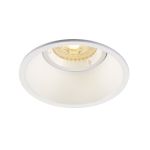 SLV Horn-O Faretti Aluminium Whit Il Giroe | Ritaglio 95mm - Adatto per 1x GU10 