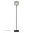 Nordlux Alton Lampada da terra 27,5 Vetro Nero | Adatto per 1x E27