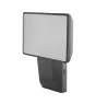 Ledvance Proiettore LED Endura Nero 15W 1500lm 100D - 840 Bianco Freddo | IP55 - Sensore di movimento e luce - Simmetrico